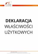 Deklaracja właściwości użytkowych Softline 82 okna i balkony 1 sk 16.03.2020r.
