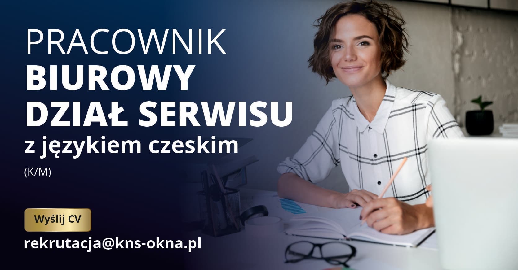 Pracownik biurowy do działu serwisu ze znajomością języka czeskiego
