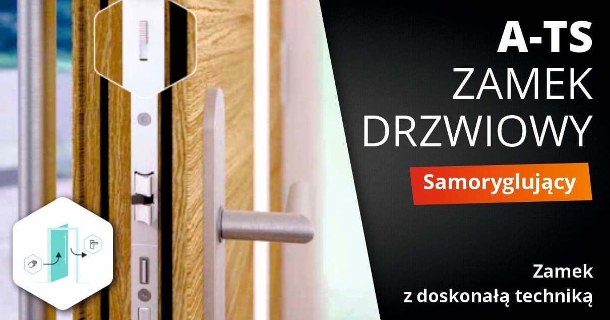 A-TS – samoryglujący zamek drzwiowy